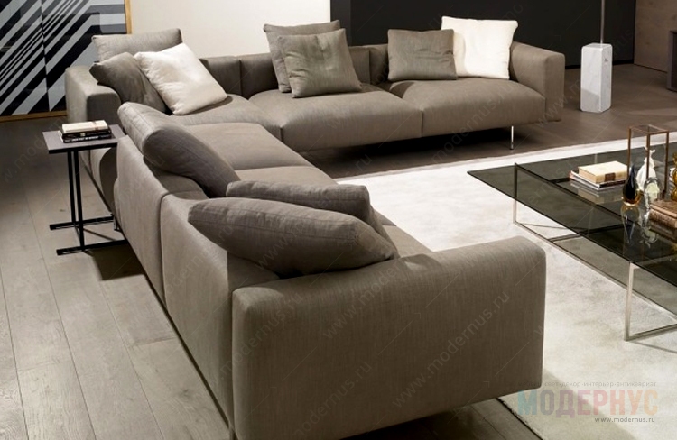 дизайнерский диван Jackson модель от CasaDesus в интерьере, фото 2
