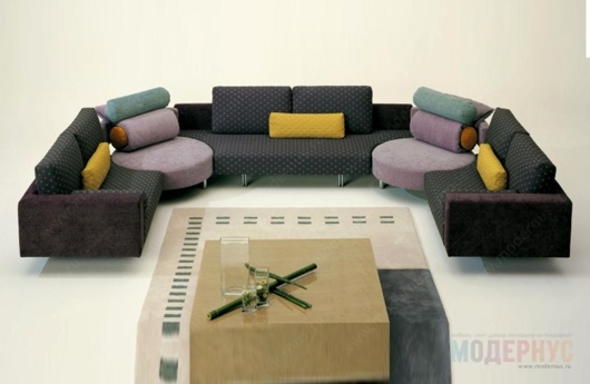модульный диван Milton модель Giorgio Saporiti фото 3