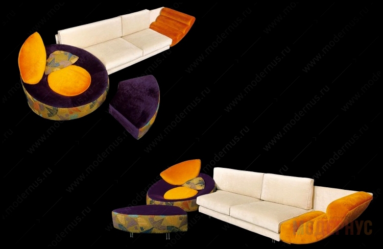 дизайнерский диван Palace модель от Giorgio Saporiti, фото 3