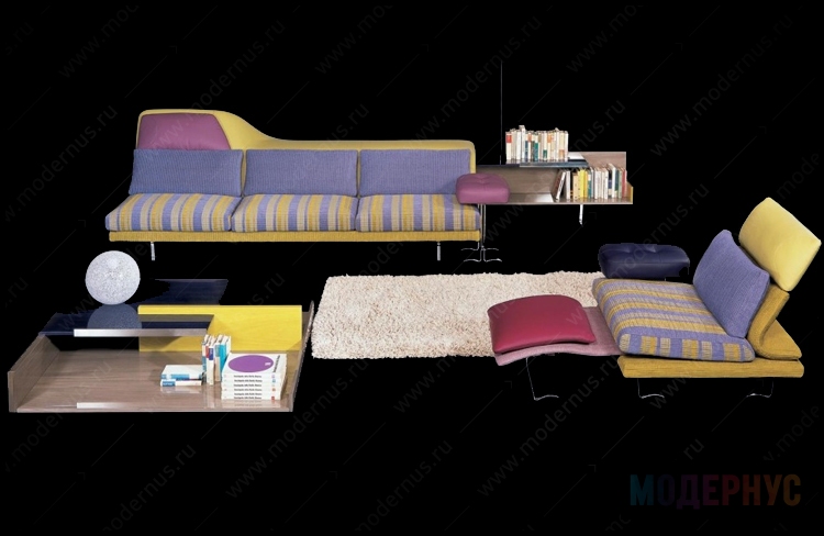 дизайнерский диван Park модель от Giorgio Saporiti, фото 3