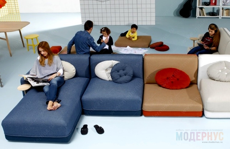 дизайнерский диван Party модель от Sancal в интерьере, фото 3