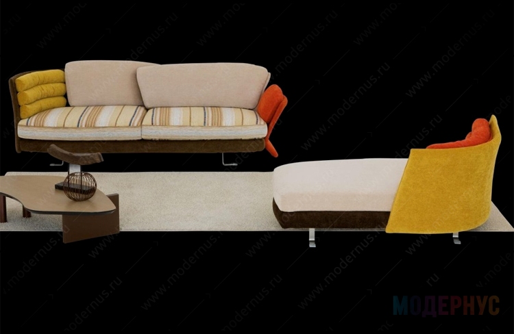 дизайнерский диван Regency модель от Giorgio Saporiti, фото 1