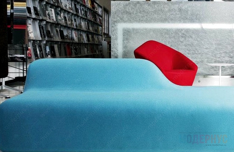 дизайнерский диван Season модель от Viccarbe в интерьере, фото 2