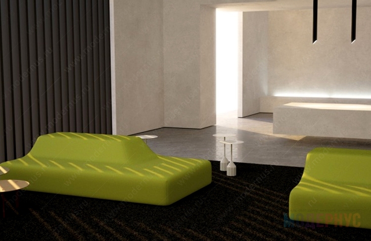 дизайнерский диван Season модель от Viccarbe в интерьере, фото 1