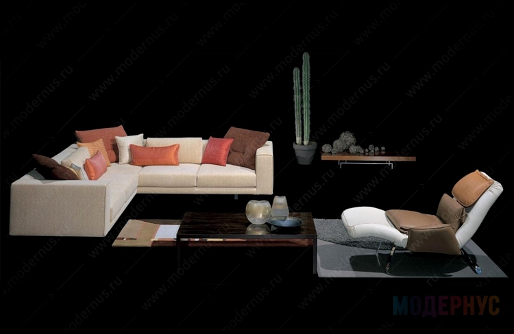 дизайнерский диван Sensation модель от Giorgio Saporiti, фото 2