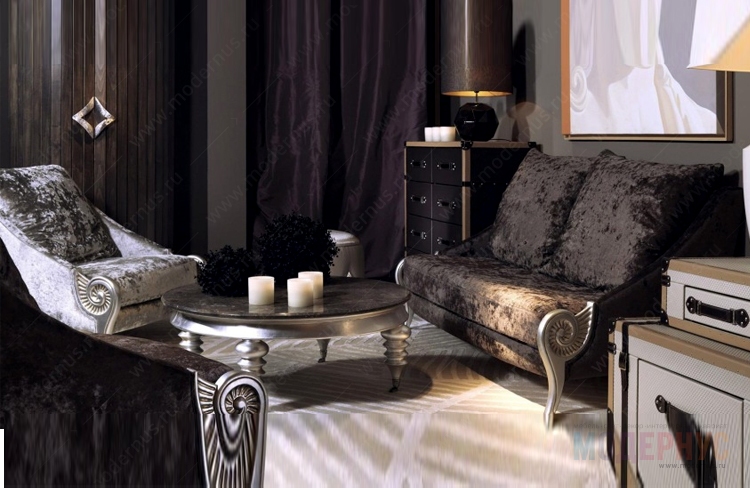 дизайнерский диван Troya модель от Coleccion Alexandra, фото 2