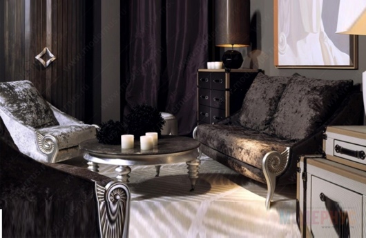 двухместный диван Troya модель Coleccion Alexandra фото 2
