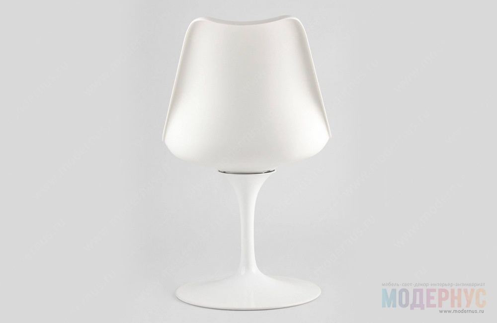 дизайнерский стул Tulip White One модель от Eero Saarinen, фото 3