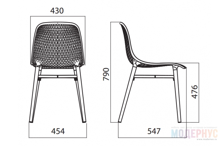 дизайнерский стул Next модель от Andreas Ostwald, фото 5