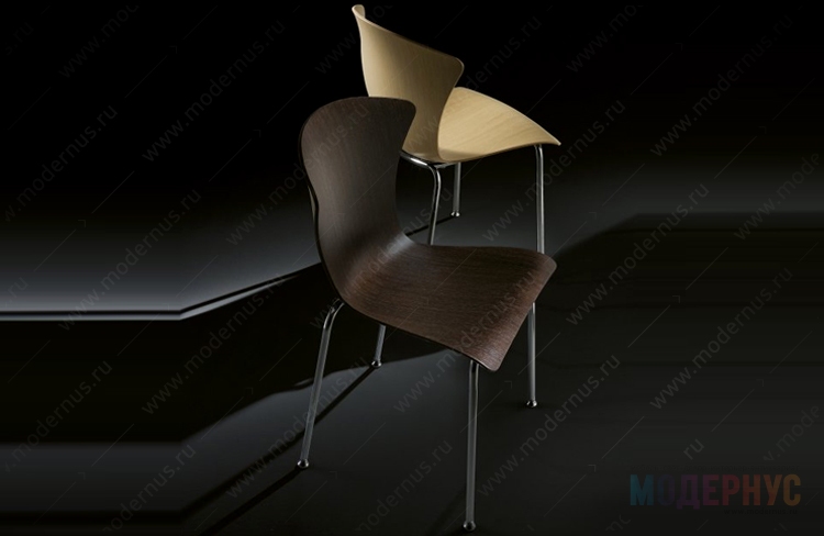 дизайнерский стул Glossy 3D Wood модель от Stefano Sandona, фото 3