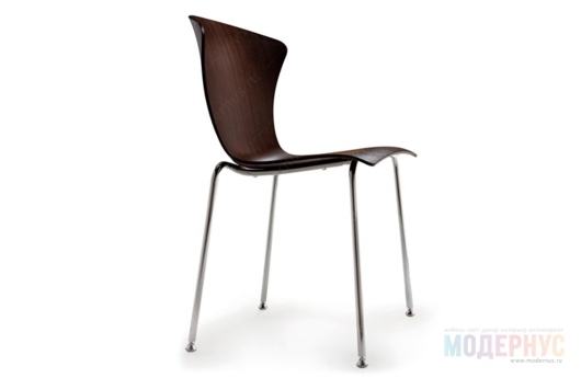 стул для кафе Glossy 3D Wood