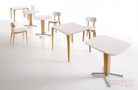 стол для кафе Porta Venezia Bar Table дизайн Dorigo Design фото 4