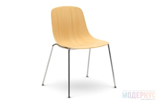 стул для кафе Pure Loop 3D Wood