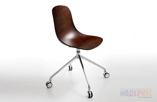 стул для кафе Pure Loop 3D Wood дизайн Claus Breinholt фото 3