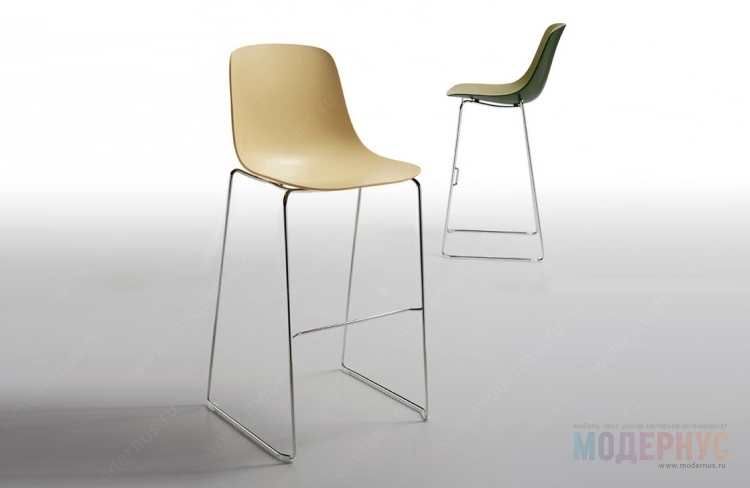 дизайнерский барный стул Pure Loop Binuance Stool модель от Claus Breinholt, фото 4
