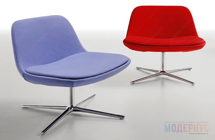 дизайнерское кресло Pure Loop Lounge модель от Claus Breinholt, фото 1
