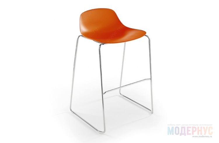 дизайнерский барный стул Pure Loop Mini Rod модель от Claus Breinholt, фото 1