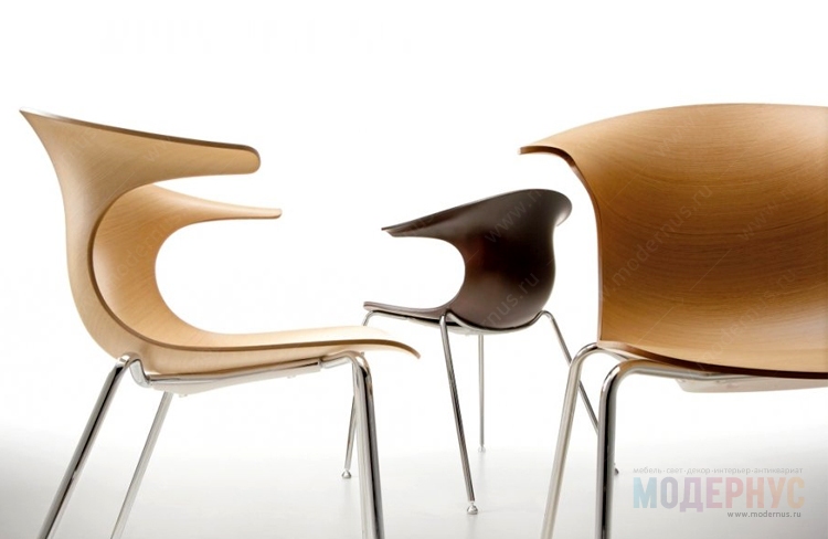 дизайнерский стул Loop 3D Wood модель от Claus Breinholt, фото 2