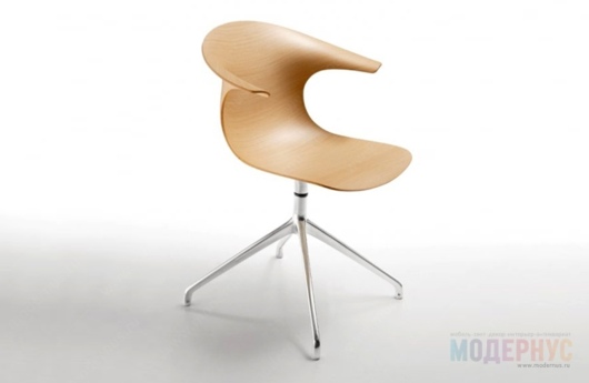 стул для кафе Loop 3D Wood дизайн Claus Breinholt фото 3