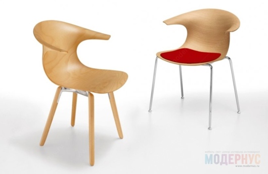 стул для кафе Loop 3D Wood дизайн Claus Breinholt фото 4