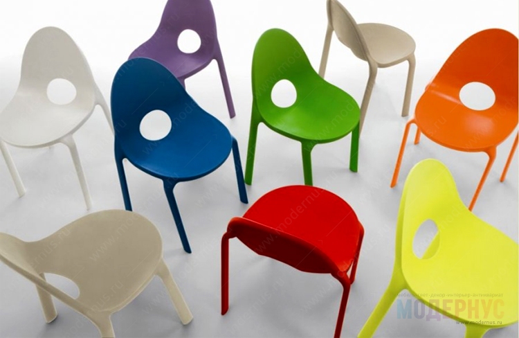 дизайнерский стул Drop модель от Radice & Orlandini, фото 3