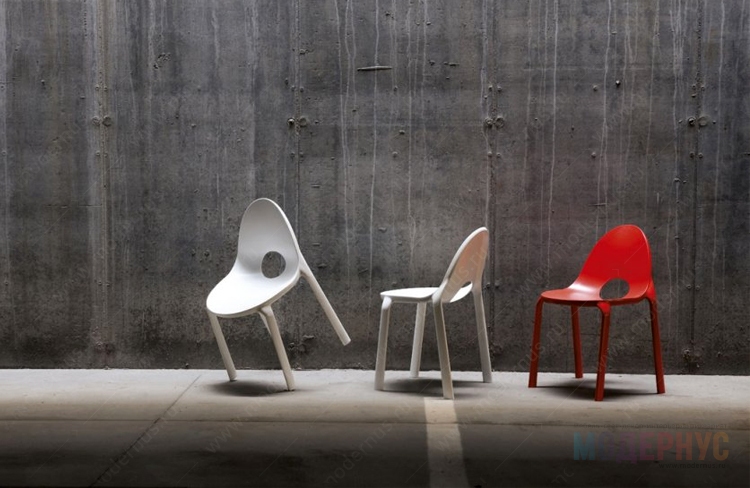 дизайнерский стул Drop модель от Radice & Orlandini, фото 4