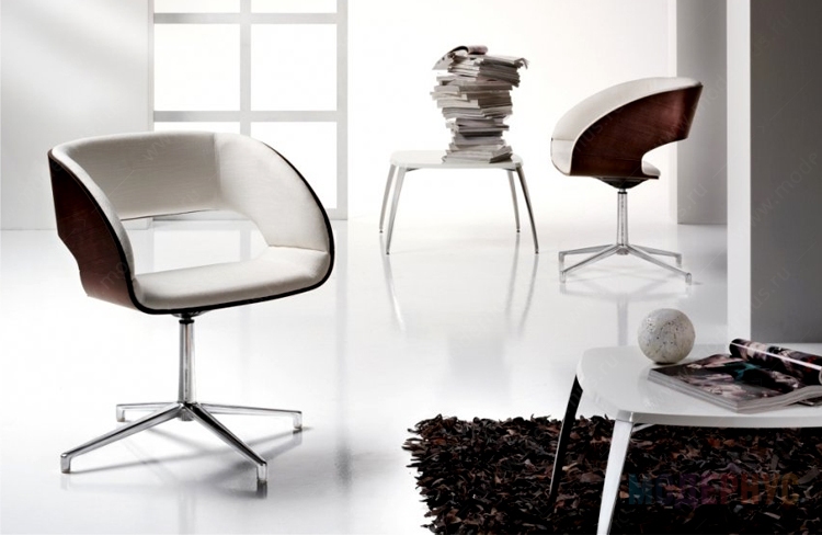 дизайнерское кресло Charlotte модель от Giancarlo Bisaglia, фото 4