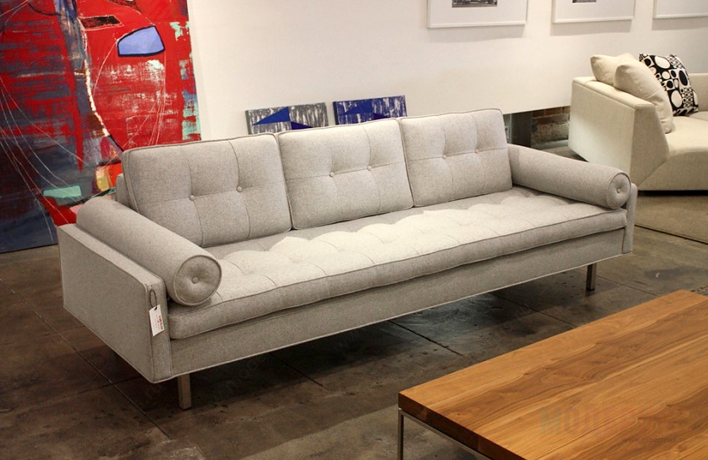 дизайнерский диван Chicago Sofa модель от Hans Wegner в интерьере, фото 4