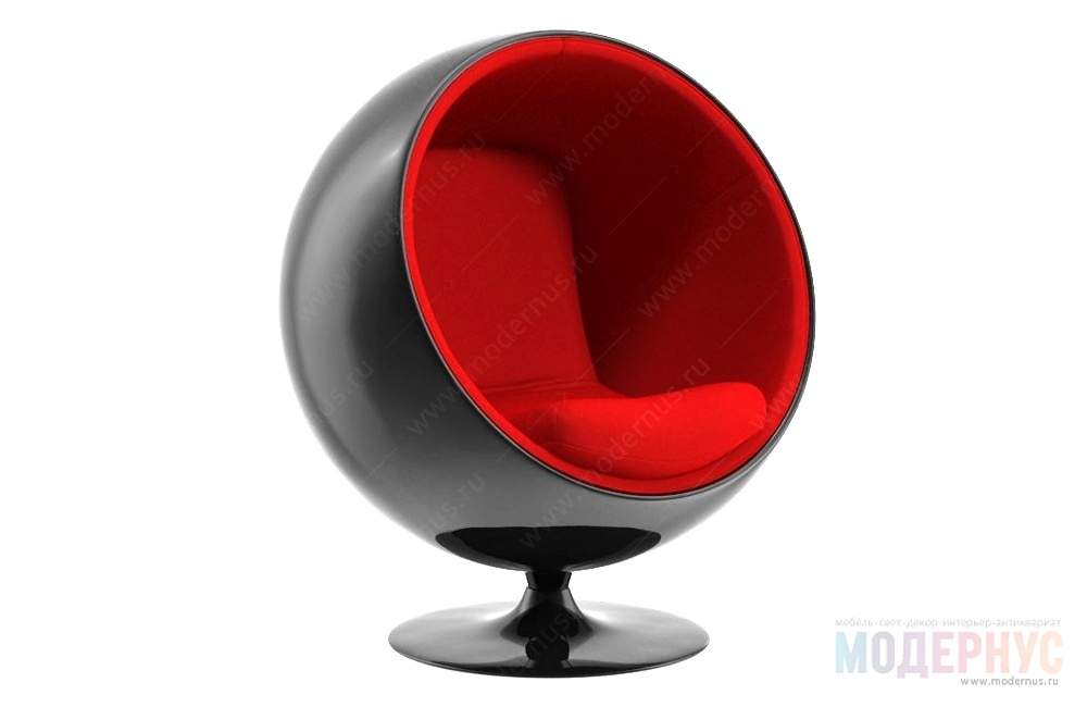 дизайнерское кресло Ball Chair модель от Eero Aarnio, фото 3