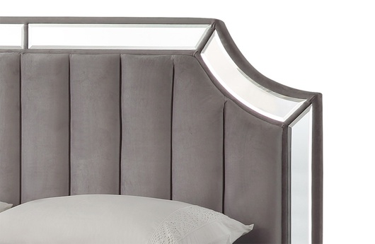 двуспальная кровать Beige Miro модель Toledo Furniture фото 3