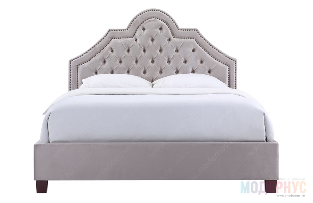 дизайнерская кровать Beige Pilo модель от Toledo Furniture в интерьере, фото 2