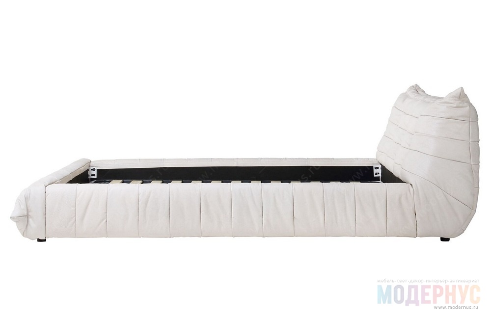 дизайнерская кровать Pillow Leather в Модернус в интерьере, фото 4