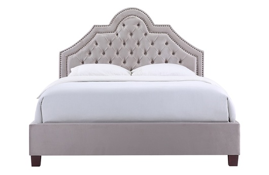 двуспальная кровать Beige Pilo модель Toledo Furniture фото 2