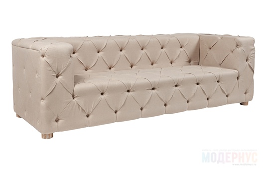 трехместный диван Soho Tufted модель Bruno Rainaldi фото 2
