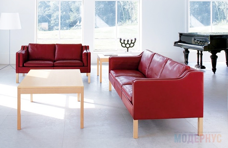 дизайнерский диван Bоrge Mogensen 2211 модель от Borge Mogensen в интерьере, фото 4