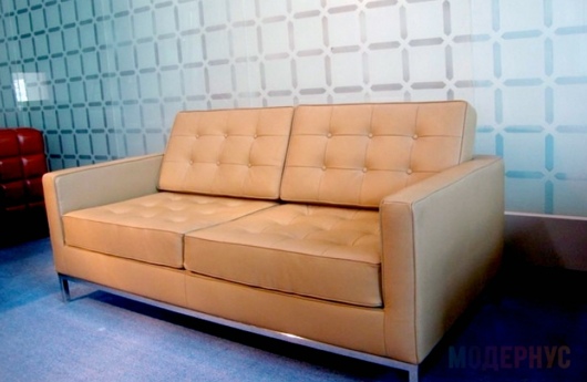 двухместный диван Knoll модель Florence Knoll фото 5