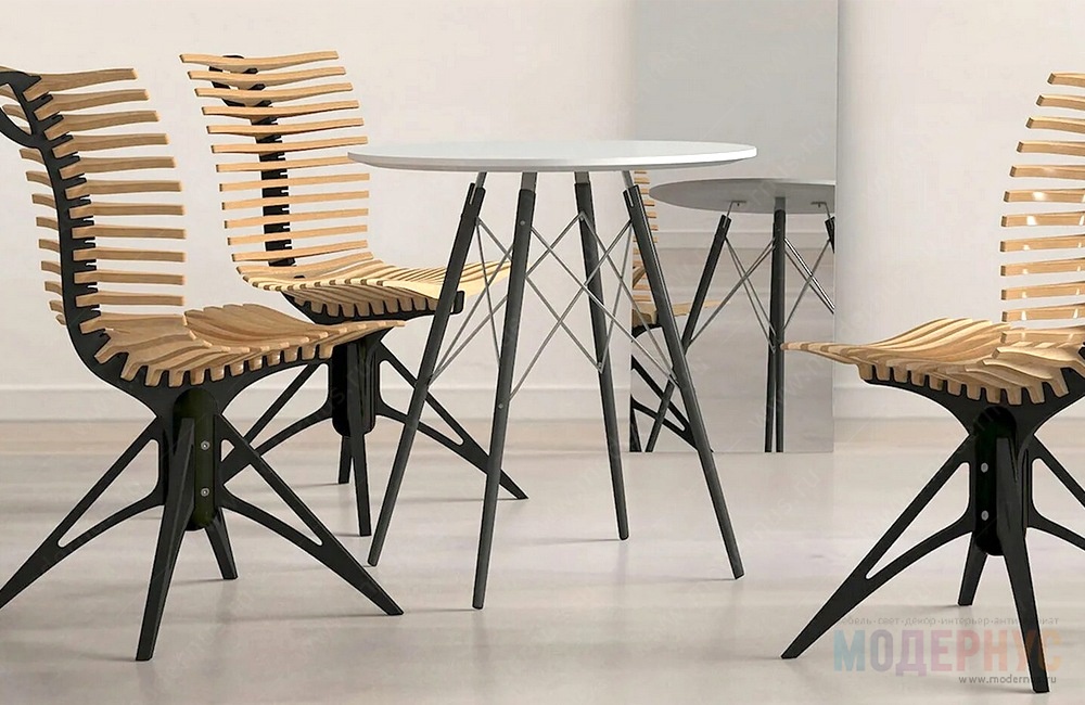 дизайнерский стул Skeleton модель от BELSI Home в интерьере, фото 4