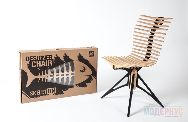 дизайнерский стул SkeletON модель от BELSI Home, фото 5