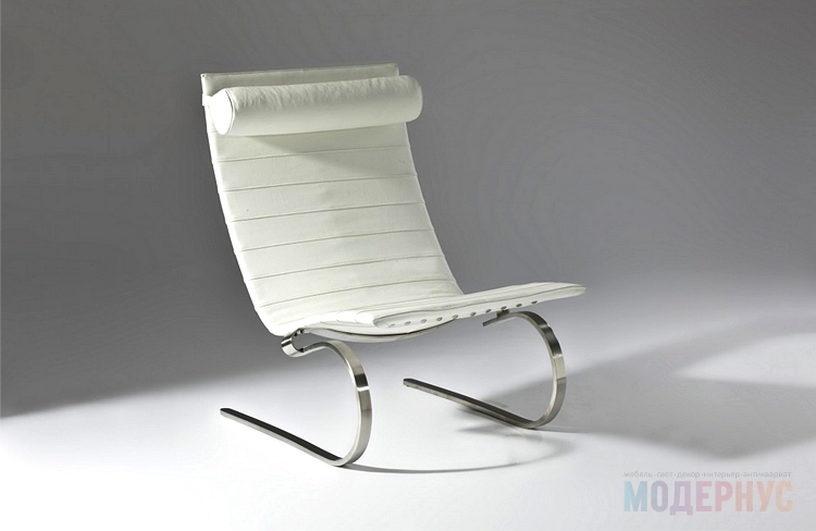 дизайнерское кресло PK20 Lounge модель от Poul Kjaerholm, фото 2