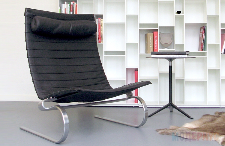 дизайнерское кресло PK20 Lounge модель от Poul Kjaerholm, фото 5