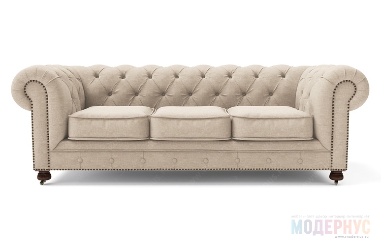 дизайнерский диван Chesterfield Lux модель от Top Modern в интерьере, фото 4