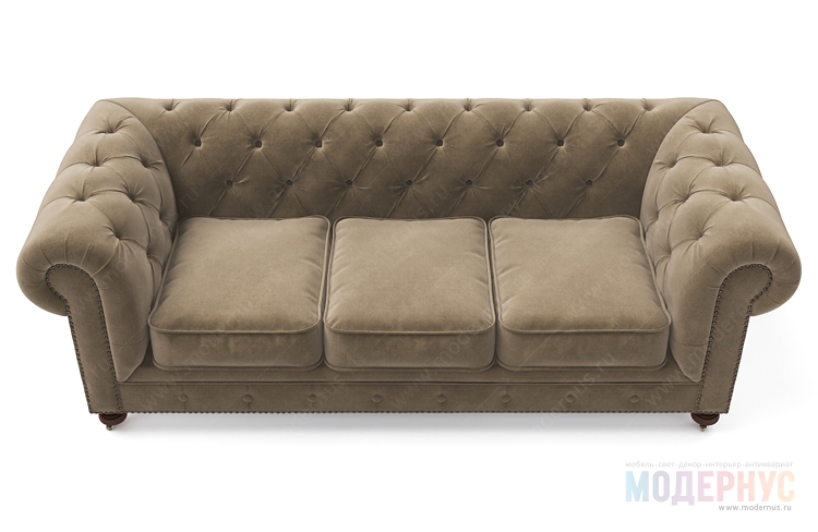 дизайнерский диван Chesterfield Lux модель от Top Modern в интерьере, фото 2