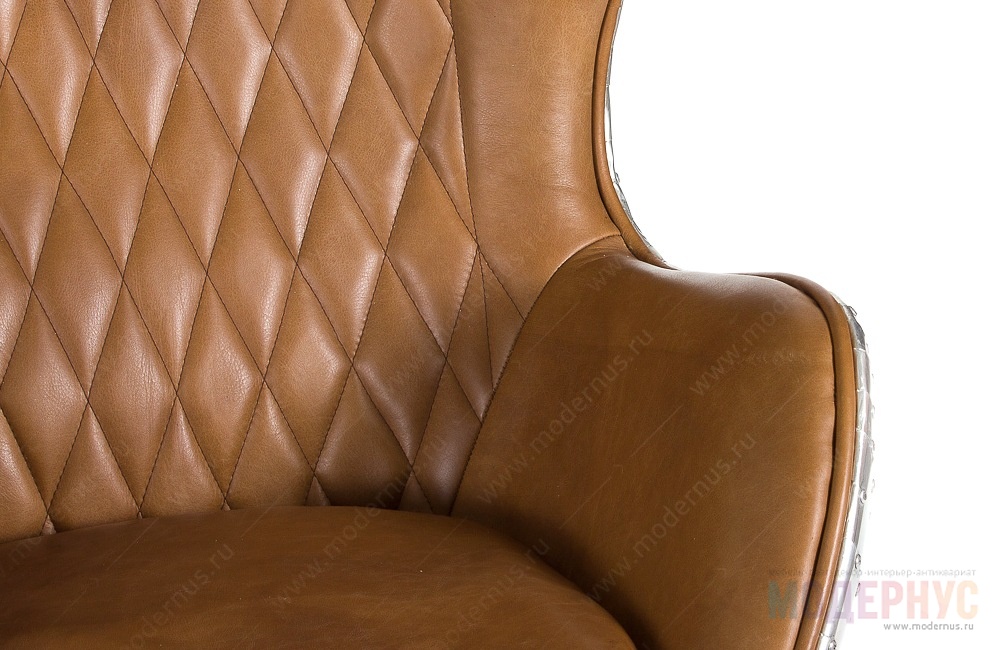 дизайнерское кресло Egg Aviator модель от Timothy Oulton в интерьере, фото 6