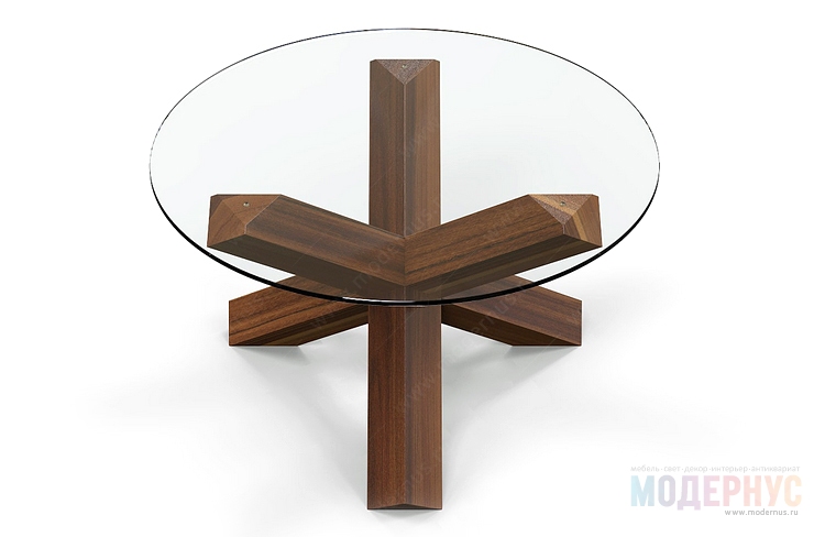 столик журнальный Wooden Round в магазине Модернус, фото 1