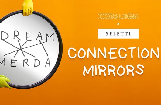 зеркало настенное Dream Merda модель Seletti фото 3