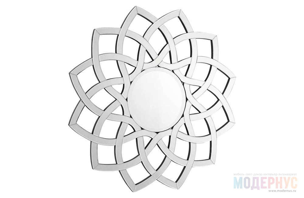 дизайнерское зеркало Circular модель от Delight в интерьере, фото 1