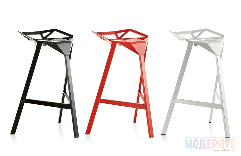 дизайнерский барный стул One модель от Konstantin Grcic, фото 4