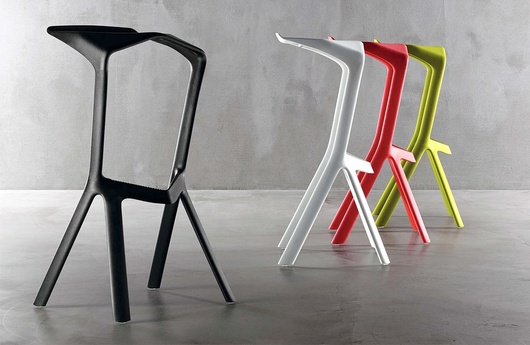 барный стул Miura дизайн Konstantin Grcic фото 4