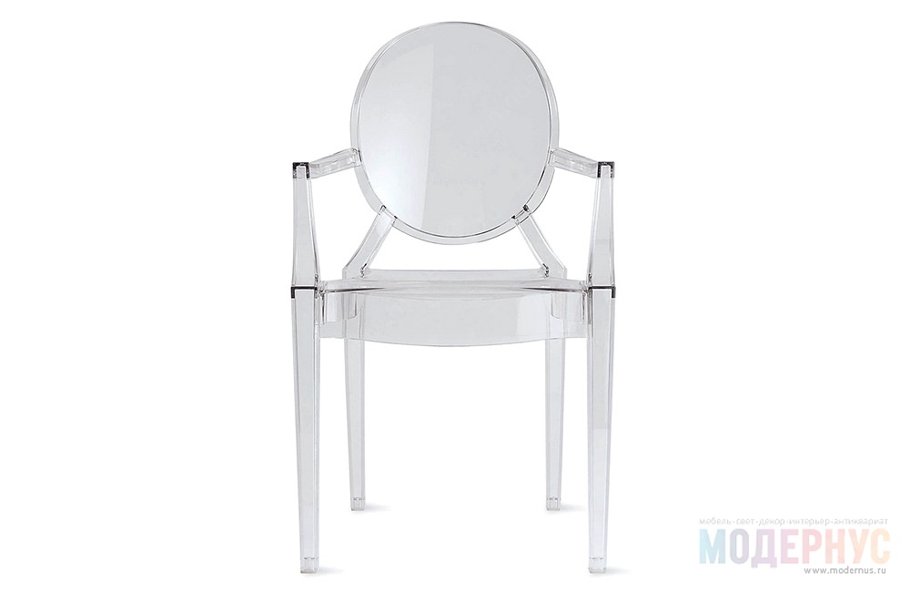дизайнерский стул Louis Ghost модель от Philippe Starck, фото 2