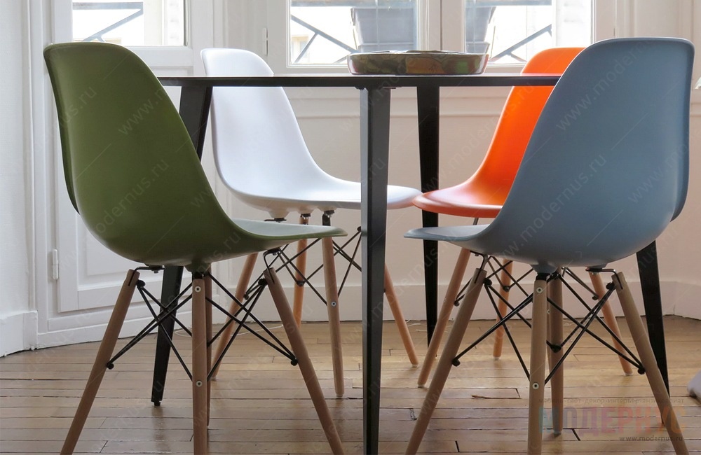 дизайнерский стул DSW Eames Style модель от Charles & Ray Eames, фото 7